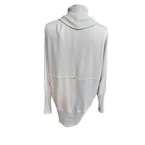 Aritzia Wilfred Beige Diderot Cocoon Open Front Studded Detail Cardigan - Small - Picture 4 of 8